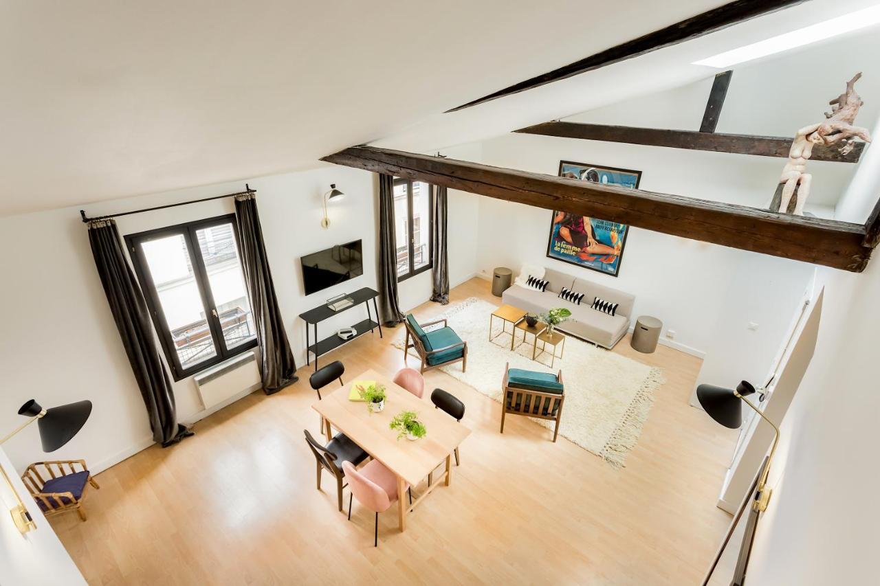 Habitat Parisien - Montorgueil Suite Exteriör bild