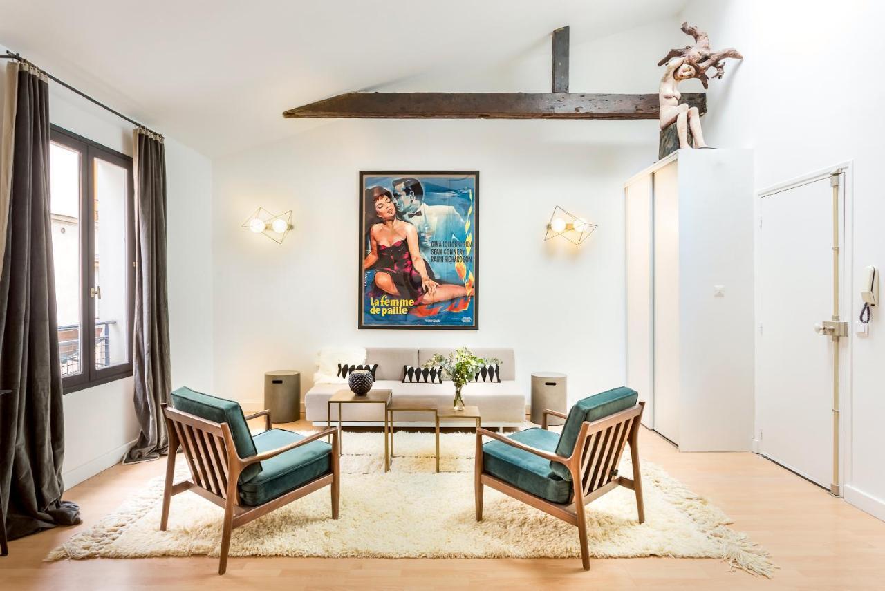 Habitat Parisien - Montorgueil Suite Exteriör bild